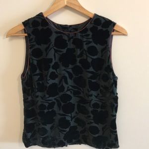 Banana Republic Rayon Silk Textured Dressy Top – Black, Fits Size 2, Lined